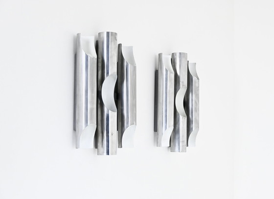 Image 1 of Fuga Wall Lamps By Maija Liisa Komulainen For Raak, 1970S, Set Of 2