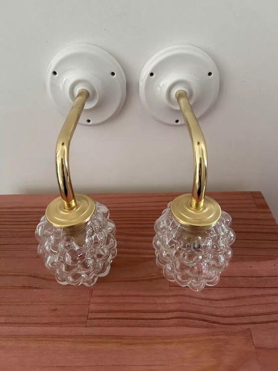 Image 1 of Bubble Glass Wall Lights