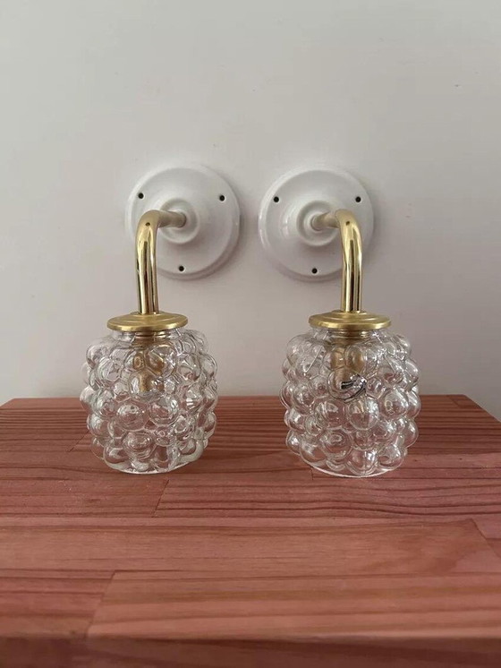 Image 1 of Bubble Glass Wall Lights