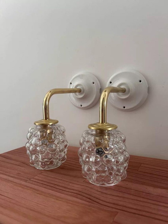 Image 1 of Bubble Glass Wall Lights