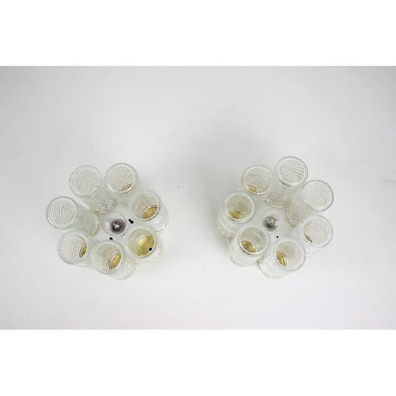 Image 1 of Pair of vintage ceiling lamps by Napako, Czechoslovakia 1970