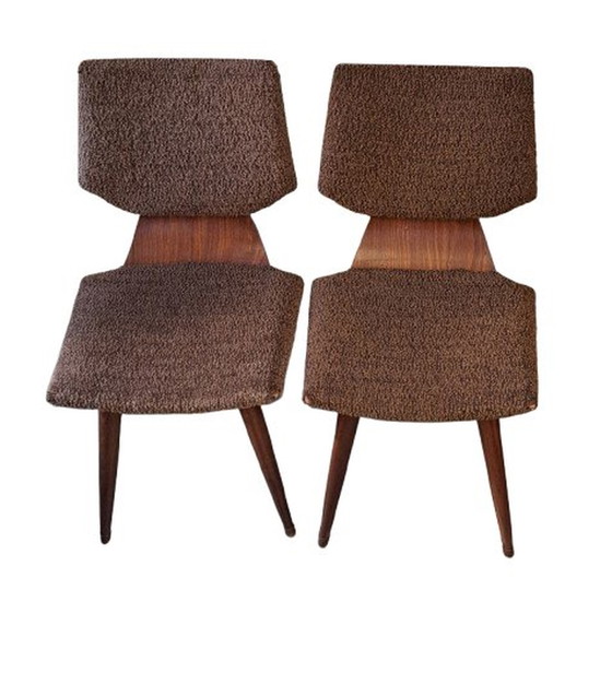 Image 1 of 2x Coja Chairs Culemborg Furniture Factory