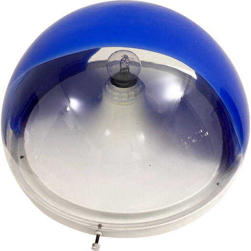 Vintage Murano glass table lamp by Mazzega, 1960