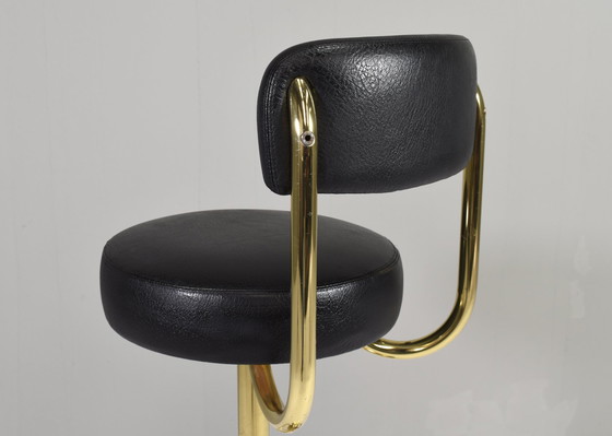 Image 1 of Börje Johanson Swivel Bar Stool, Sweden, circa 1960