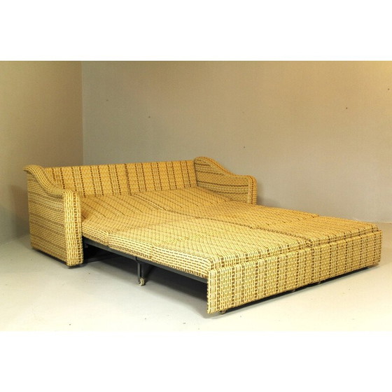 Image 1 of Vintage 2-seater fabric sofa for Interier Praha, Czechoslovakia 1975
