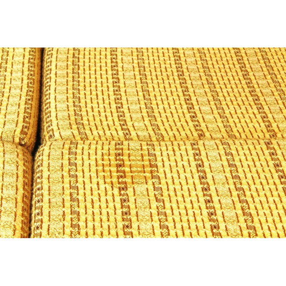 Image 1 of Vintage 2-seater fabric sofa for Interier Praha, Czechoslovakia 1975