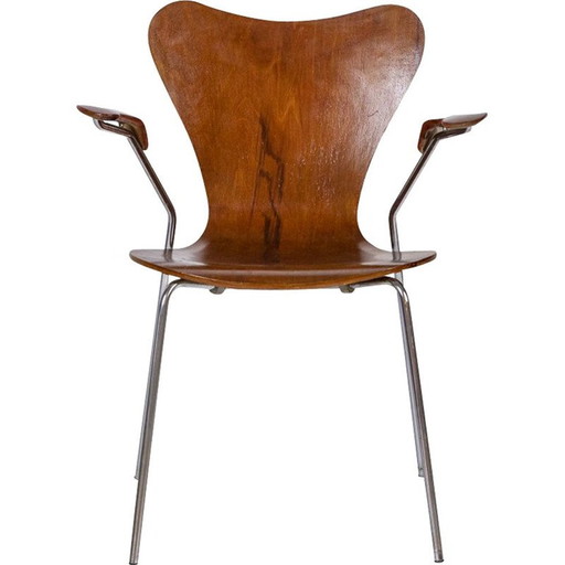 Vintage "Butterfly" armchair by Arne Jacobsen for Fritz Hansen, 1970