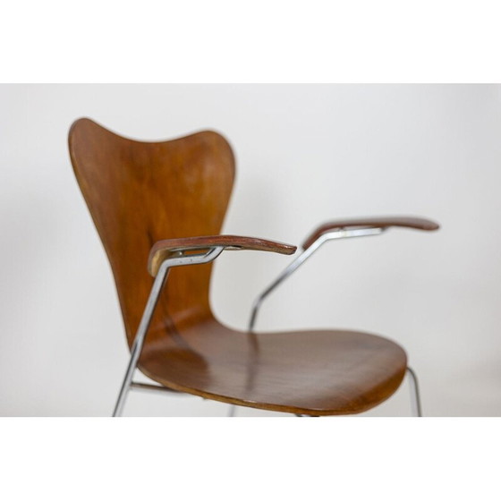 Image 1 of Poltrona vintage "Butterfly" di Arne Jacobsen per Fritz Hansen, 1970