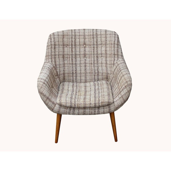 Image 1 of Vintage ball chair in beigebrown 1950