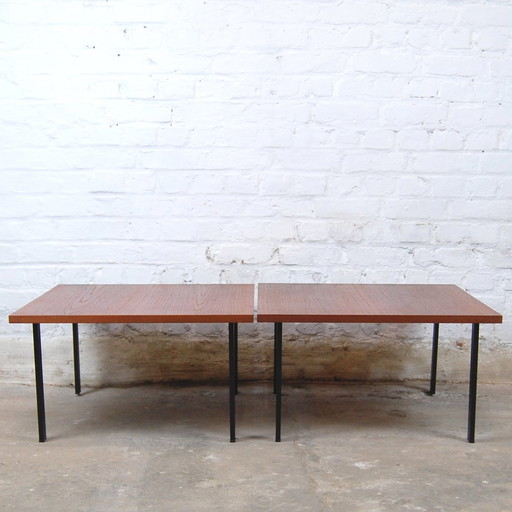 Pair Of Low Tables "Tu02" By Cees Braakman For Pastoe 1960