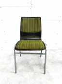 Set di 6 sedie da pranzo impilabili vintage Mid-Century