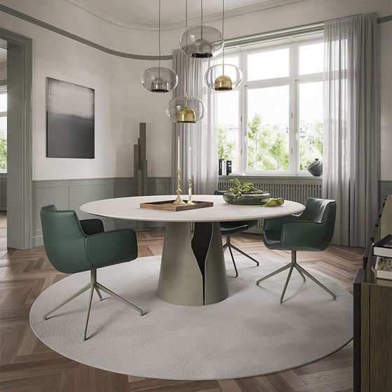 Image 1 of Cattelan Italia Giano Round Keramik Table