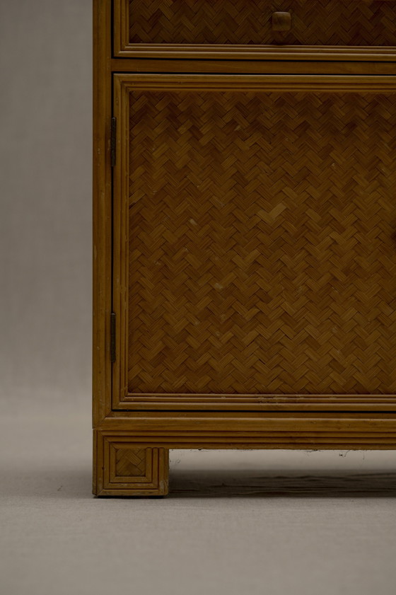 Image 1 of Bamboo And Rattan Sideboard