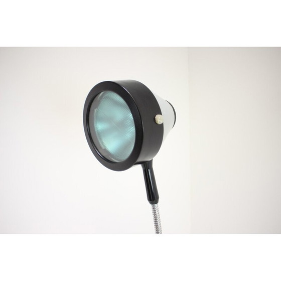Image 1 of Vintage floor lamp model B130 in plastic and chrome, Poland 1960