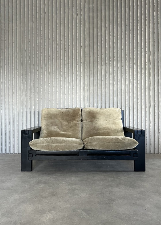 Image 1 of Brutalist 2-seat sofa