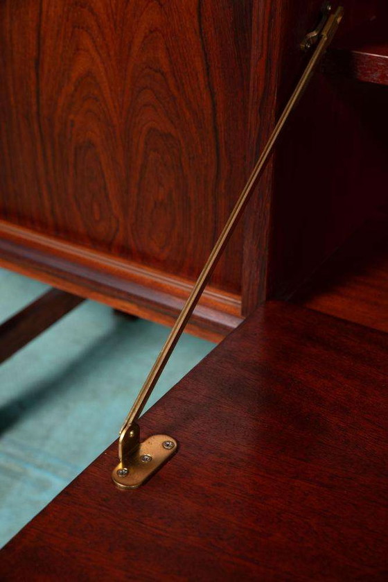 Image 1 of Vintage rosewood sideboard, minimalist dresser Fristho 60s