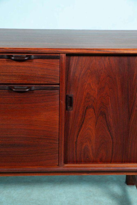 Image 1 of Vintage rosewood sideboard, minimalist dresser Fristho 60s