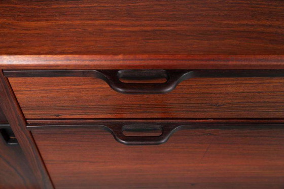 Image 1 of Vintage rosewood sideboard, minimalist dresser Fristho 60s