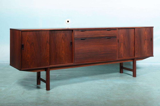 Image 1 of Vintage rosewood sideboard, minimalist dresser Fristho 60s