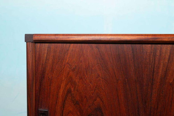 Image 1 of Vintage rosewood sideboard, minimalist dresser Fristho 60s