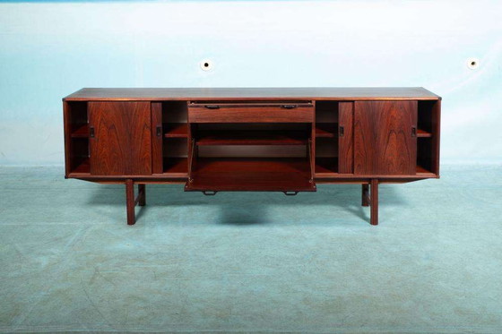 Image 1 of Vintage rosewood sideboard, minimalist dresser Fristho 60s