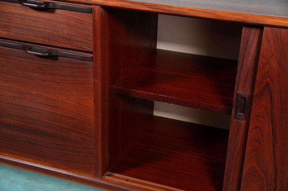 Image 1 of Vintage rosewood sideboard, minimalist dresser Fristho 60s