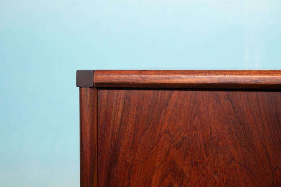 Image 1 of Vintage rosewood sideboard, minimalist dresser Fristho 60s