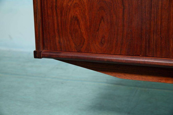 Image 1 of Vintage rosewood sideboard, minimalist dresser Fristho 60s