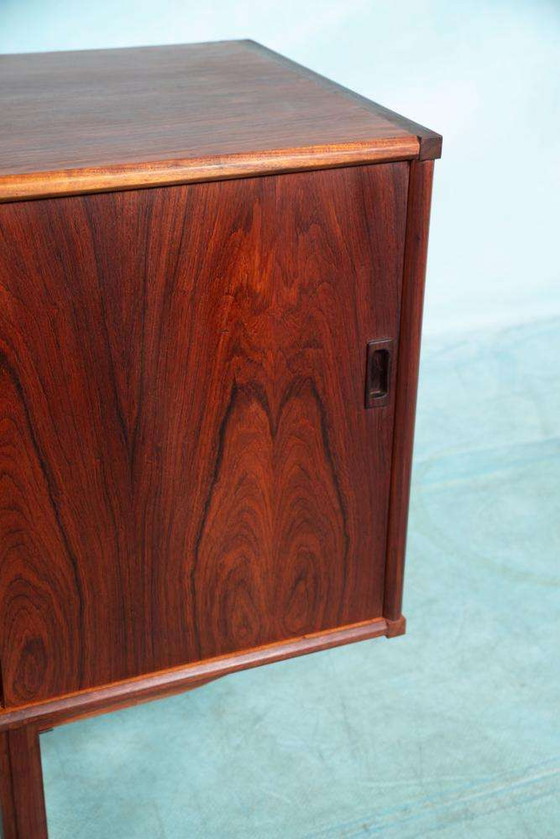 Image 1 of Vintage rosewood sideboard, minimalist dresser Fristho 60s