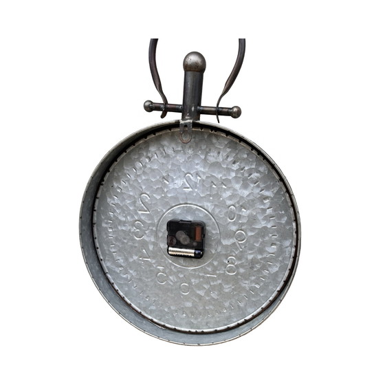 Image 1 of Designer, Large, Metal Wall Clock, Buri, Germany, 1990S.