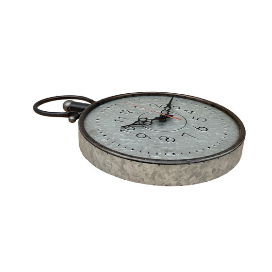 Image 1 of Designer, Large, Metal Wall Clock, Buri, Germany, 1990S.