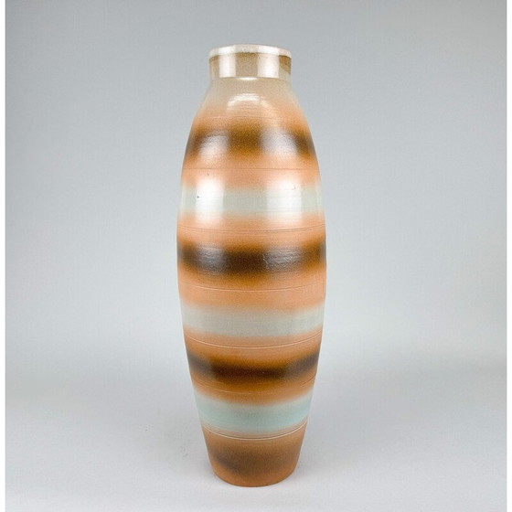 Image 1 of Mid-century ceramic floor vase, Czechoslovakia 1970