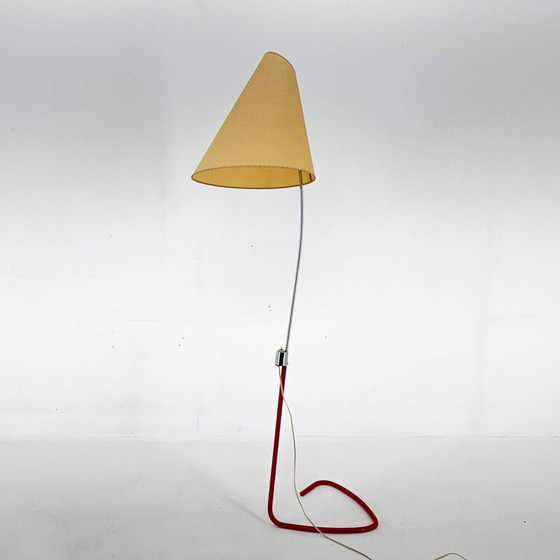 Image 1 of Vintage parchment floor lamp by Josef Hurka for Napako, Czechoslovakia 1960