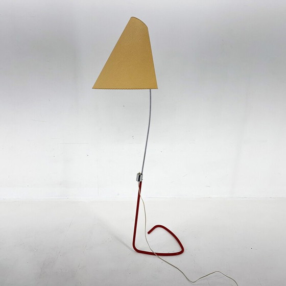 Image 1 of Vintage parchment floor lamp by Josef Hurka for Napako, Czechoslovakia 1960
