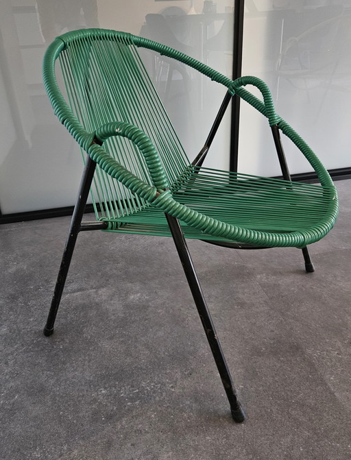 2x Chaise longue en spaghetti