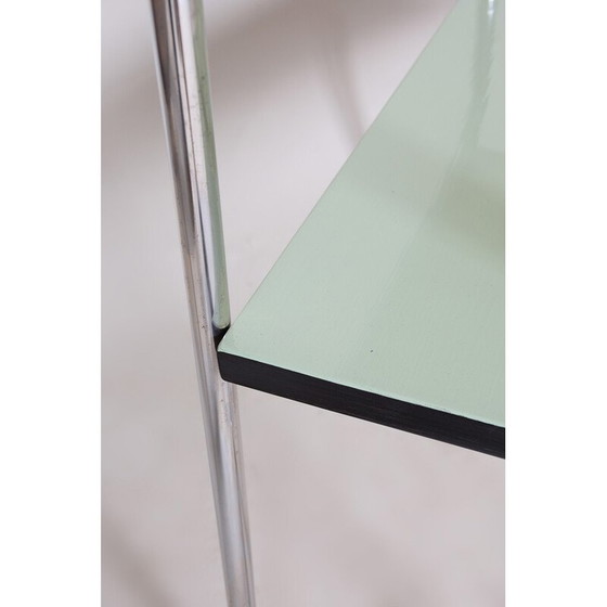 Image 1 of Vintage chrome and plated steel side table by Marcel Breuer for Thonet, Germany 1930