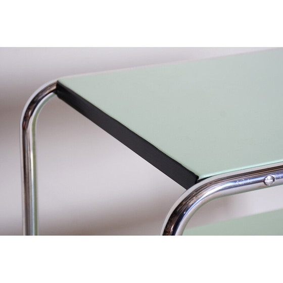 Image 1 of Vintage chrome and plated steel side table by Marcel Breuer for Thonet, Germany 1930