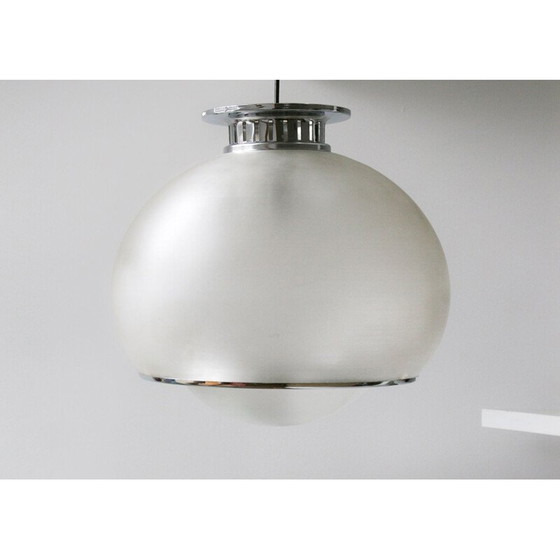 Image 1 of Vintage big bud hanging lamp by Harvey Guzzini for Meblo, 1980s