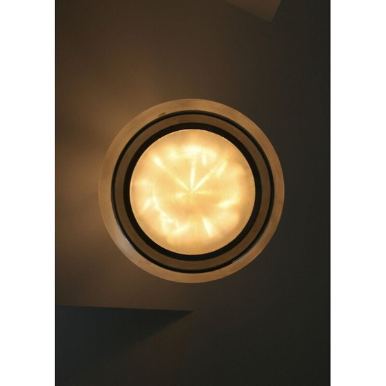 Image 1 of Vintage big bud hanging lamp by Harvey Guzzini for Meblo, 1980s