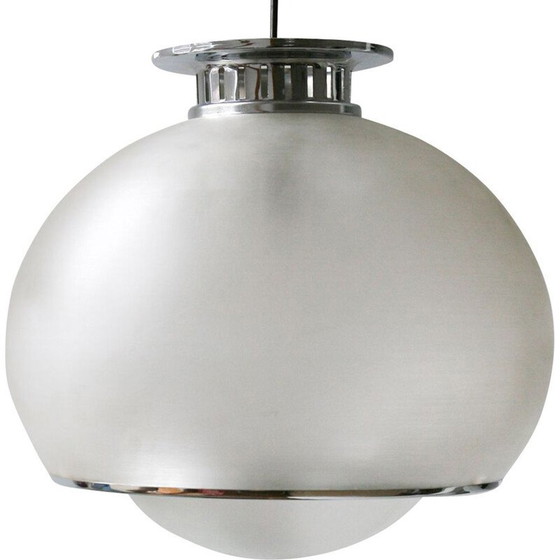 Image 1 of Vintage big bud hanging lamp by Harvey Guzzini for Meblo, 1980s