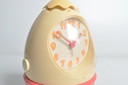 Orologio a forma di uovo vintage anni '80 di Rhythm