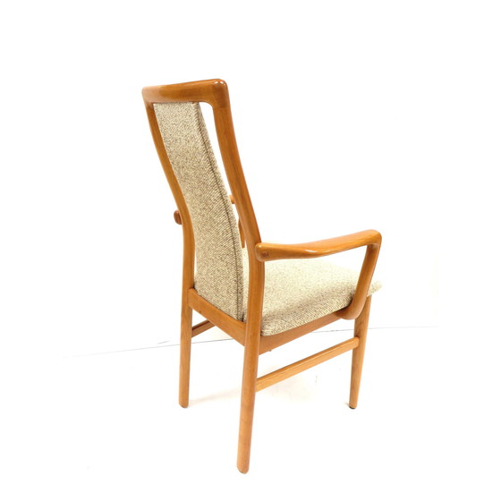 Image 1 of 4X Vintage Teak Dining Chairs Designed By Johannes Andersen For Sva Møbler In The 1960s