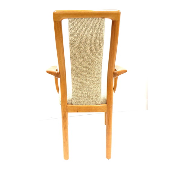 Image 1 of 4X Vintage Teak Dining Chairs Designed By Johannes Andersen For Sva Møbler In The 1960s