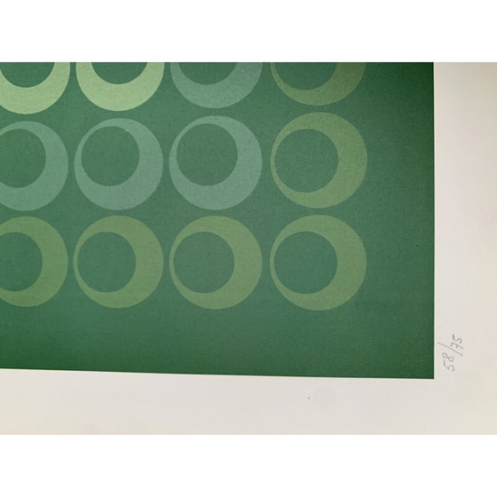 Image 1 of Vintage photolithograph by Jim Bird, 1972