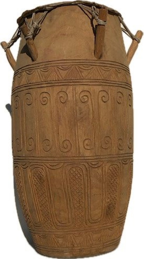 Image 1 of Tamburi parlanti Atumpan ghanesi - 2 set da 5 pezzi