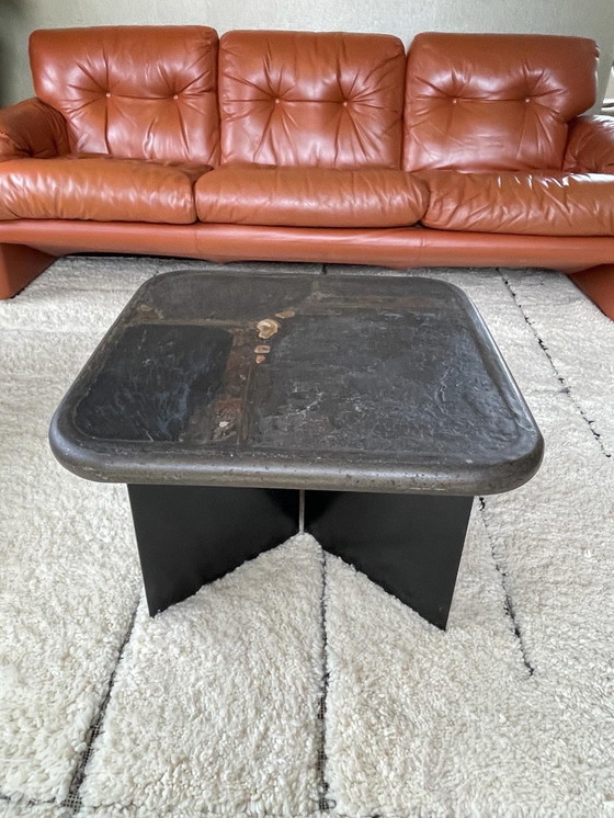 Image 1 of Paul Kingma Brutalist Salon Table