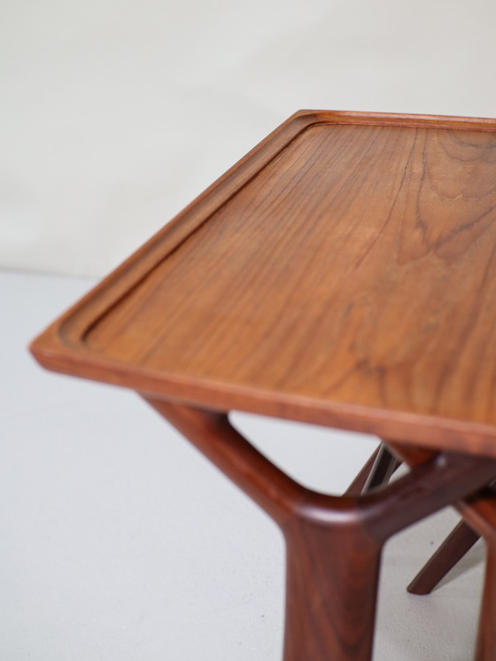 Image 1 of Johannes Andersen nesting tables teak