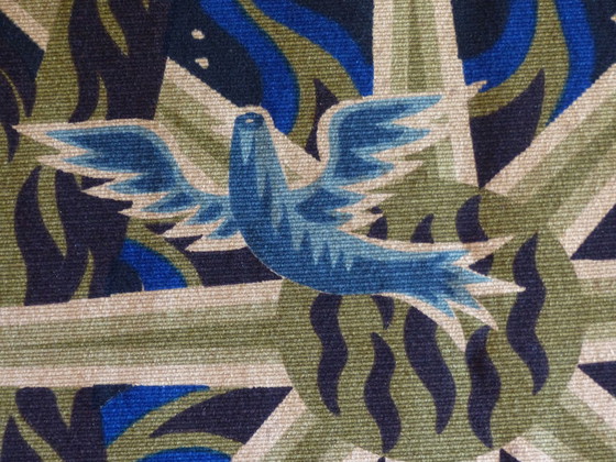 Image 1 of Tapestry Jean Picart Ledoux Robert Four À Aubusson 1960