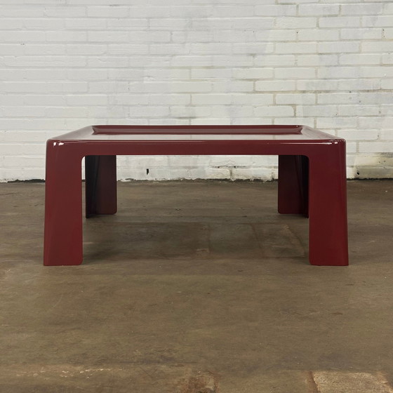 Image 1 of Amanta Coffee Table By Mario Bellini For B&B Italia In Red