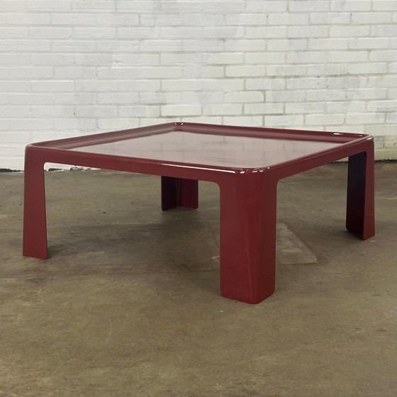 Image 1 of Amanta Coffee Table By Mario Bellini For B&B Italia In Red